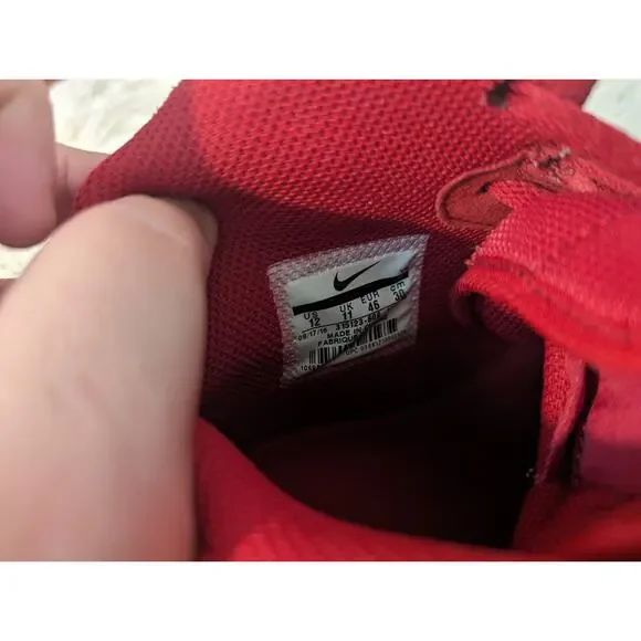 Nike Air Force 1 Mid Red October triple gym red suede - Picture 12 of 16